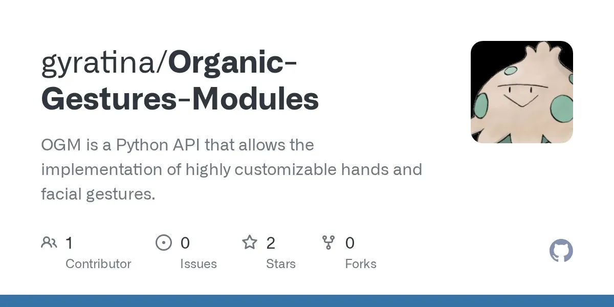 Organic Gestures Modules (OGM)
