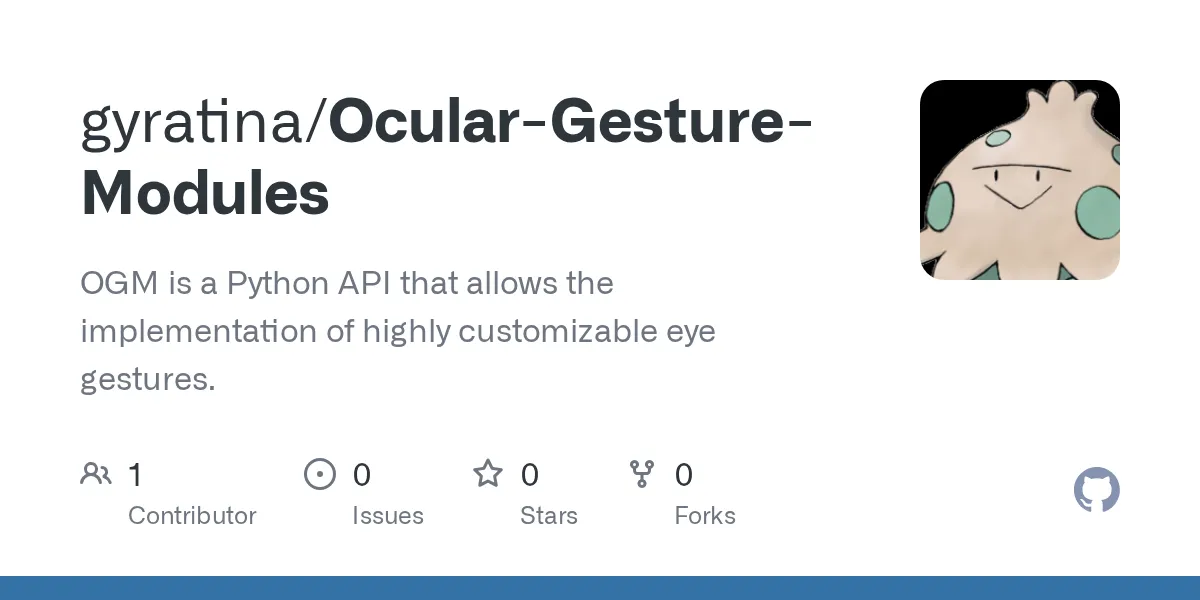 Ocular Gesture Modules (OGM)