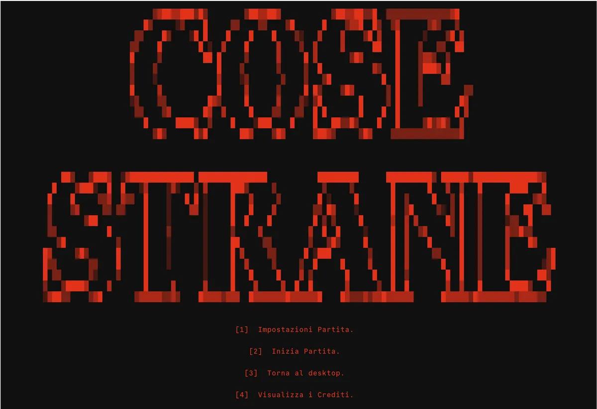 "Cose Strane", a TUI Videogame